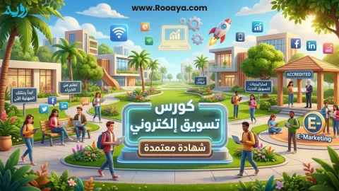 كورس تسويق إلكتروني شهادة معتمدة