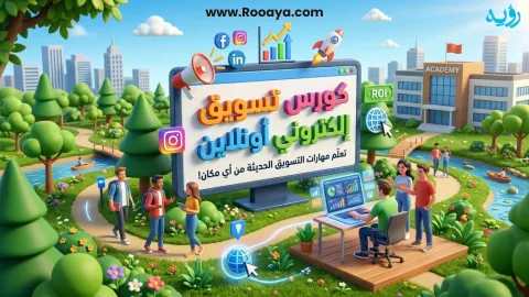 كورس تسويق إلكتروني أونلاين